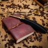 Lion Rampant Heraldic Leather Journal