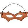 Fantasy Masquerade Genuine Leather Eye Mask for LARP or Cosplay