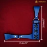 Blue Sword Frog “Adventurer”, for Warrior Knight Vikings SCA LARP 25×25cm