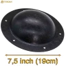 Antiqued Blackened Viking Classic Shield Boss Umbo 19cm, Fully Functional and Battle-Ready 2.0mm