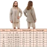 Men's A shape Medieval Shirt from 100% Linen of Natural Colour