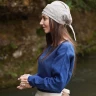 Ladies St. Birgita Cap from 100% Linen of Natural Colour