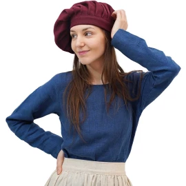 Medieval Beret from 100% Wool "Franz the Marksman"