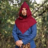 Skjoldehamn Viking Hood from 100% Linen