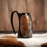 500ml Pirate Ale Horn Tankard with Engraving