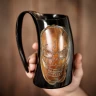 500ml Pirate Ale Horn Tankard with Engraving