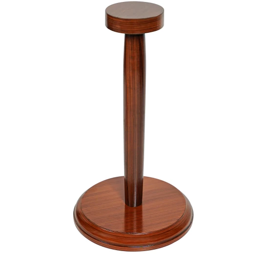 Luxury Wooden Helmet Stand 36cm