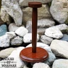 Luxury Wooden Helmet Stand 36cm