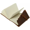 Traditional Handmade Leather Notebook with Strap Closure