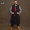 Black Medieval Crusader Tabard / Surcoat