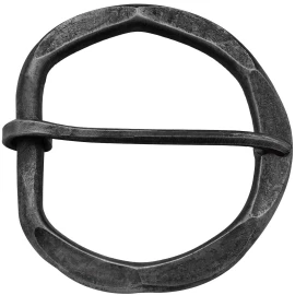 Hand Forged Sturdy Steel Belt Buckle 35mm