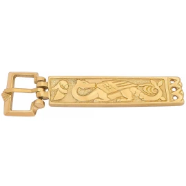 Viking Mythical Dragon Buckle Jörmungandr, 20mm belt width