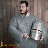 13th Century Great Helm, Pot Helm from 1.5mm steel