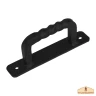 Cast Iron Sliding Barn Door Handle 13x2.4 cm