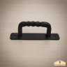 Cast Iron Sliding Barn Door Handle 13x2.4 cm