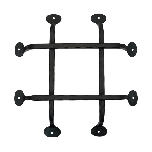 Wrought Iron Speakeasy Grill for Door 287x291 mm