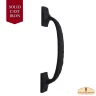 Rustic Wrought Iron Sliding Gate Door Handle, Round Shape