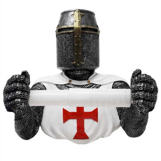 Toilet paper holder Crusader