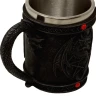 200ml Mug with Dragon and Red Acrylic Stones