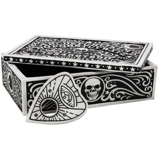 Ouija board box with planchette