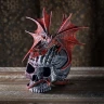 Dragon on Skull Casket “Serpent Infection” 20cm Decorative Polyresin Figurine