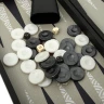 Handgefertigtes Backgammon-Set mit japanischen Koi-Karpfen