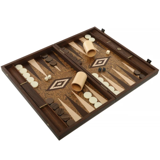 Walnut Burl Backgammon