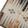 Turquoise colour Style - 2 in 1 Combo Game - Chess/Backgammon 41x41cm