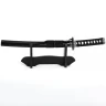 Black Mini Katana with Carbon Steel Blade “The arrival of the Samurai”