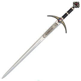 Sword Robin Hood with Golden Pattern on the Blade