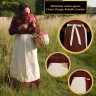 Medieval Apron Made for Cook, Baker, Seamstress, Maid For LARP, Cosplay and Re-Enactment