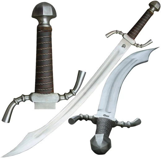 Gothic falchion Leif - Sale