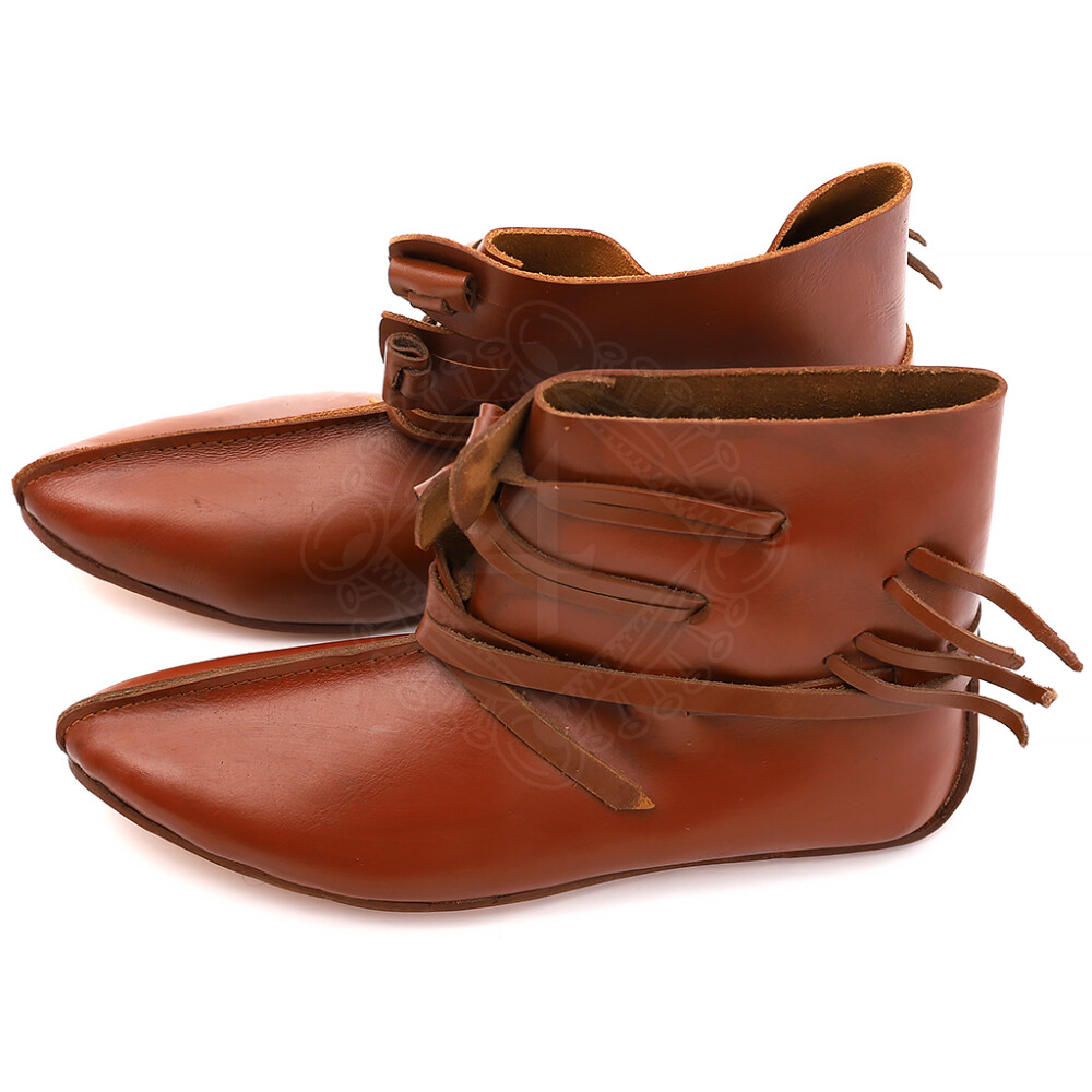 Chaussures Viking type Jorvik avec double semelle cloutée Marron, 149,00 €