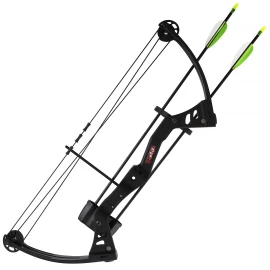 Man Kung MK-CBK1-BK Besra compound bow 121fps 19-25lbs