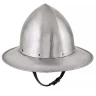 Swiss kettle hat, 14th ct., 1.6mm steel