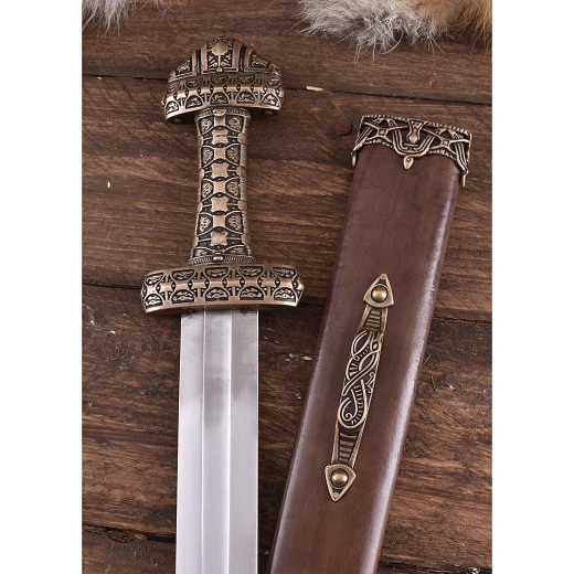 Viking Sword Eigg - damask stell - sharp