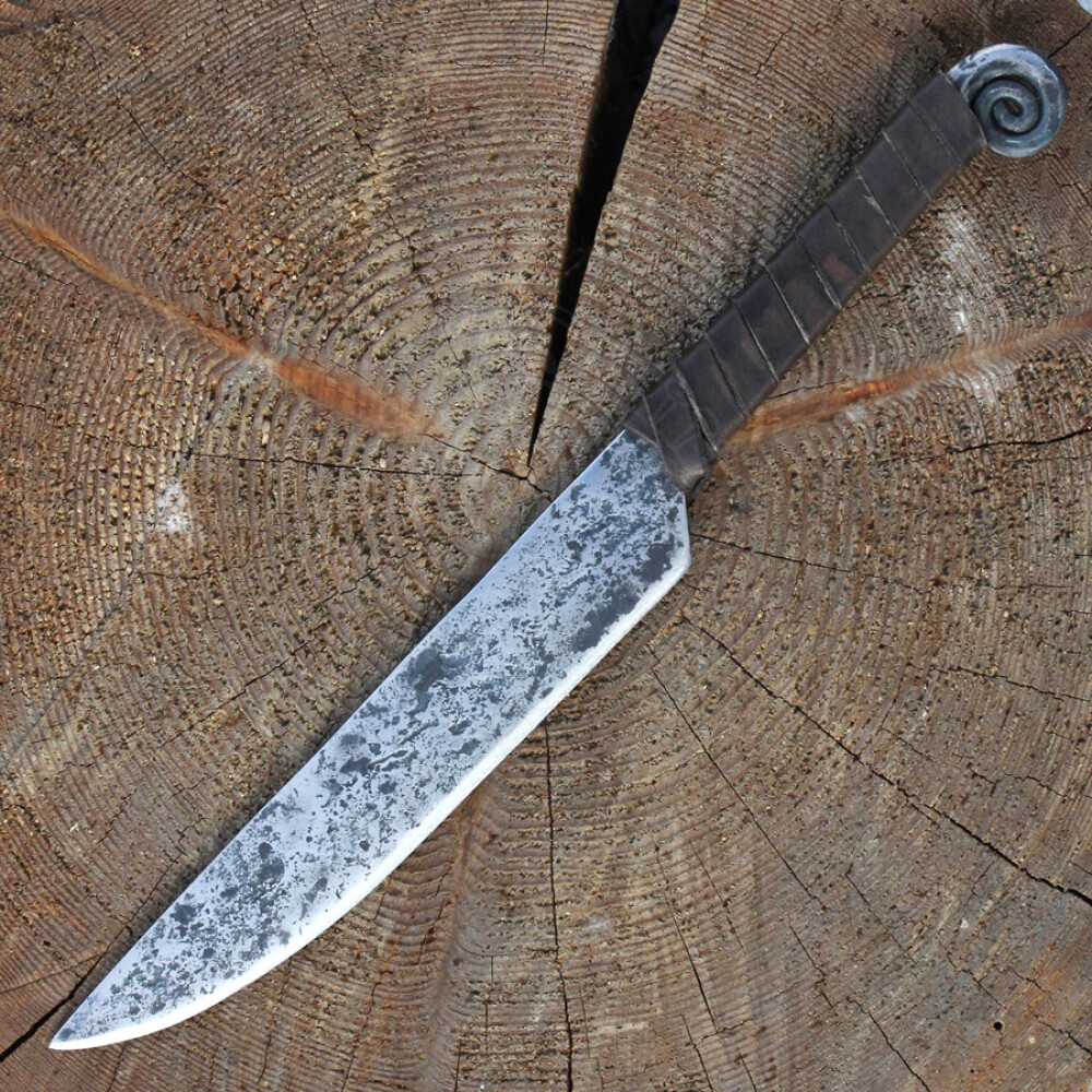 Hand-Forged Iron Age Viking Knife - Viking Accessories / Crafts
