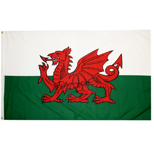 Welsh Dragon Flag