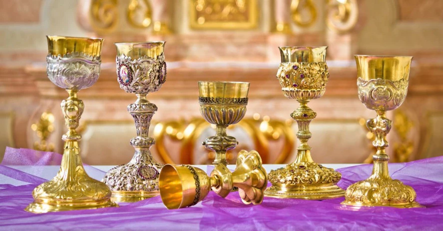 Four Ancient Chalices with Fascinating History